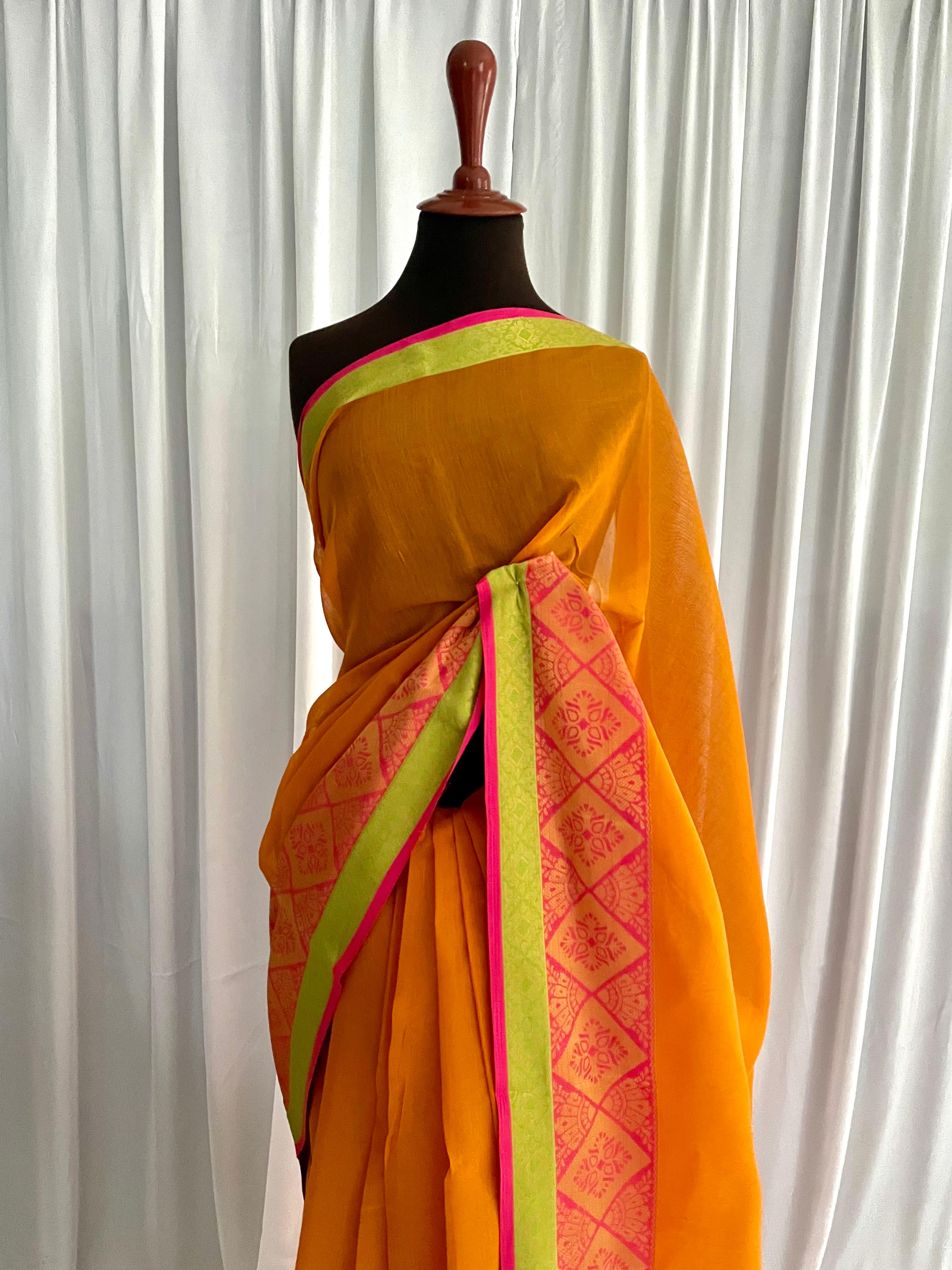 Dholki Cotton Silk: Zara