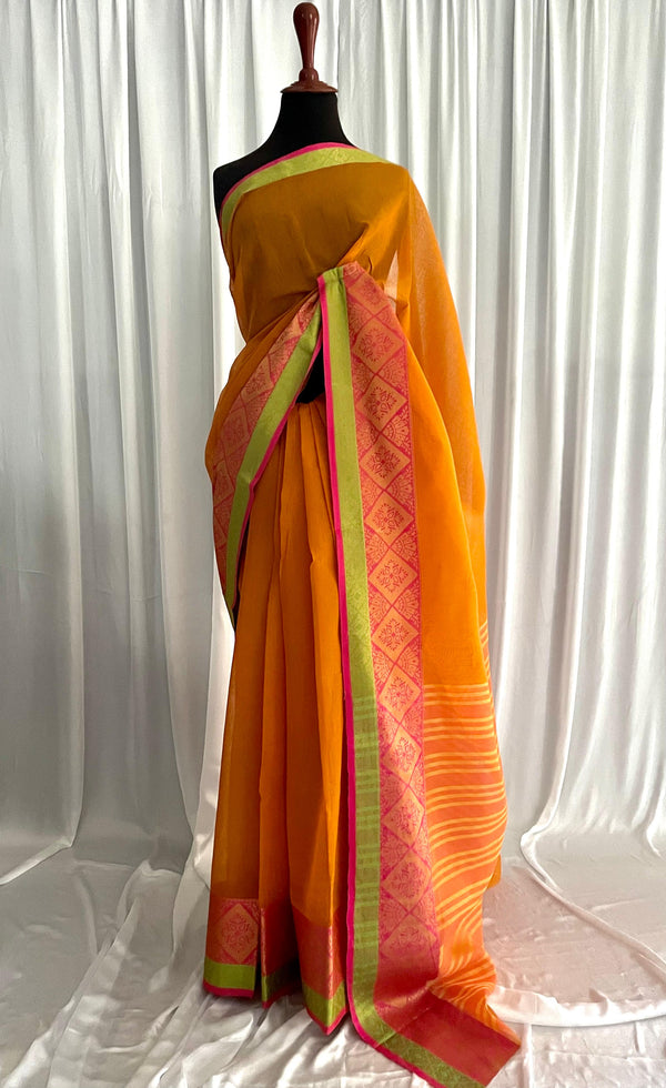 Dholki Cotton Silk: Zara