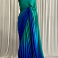 Ombré Silks: Cyan