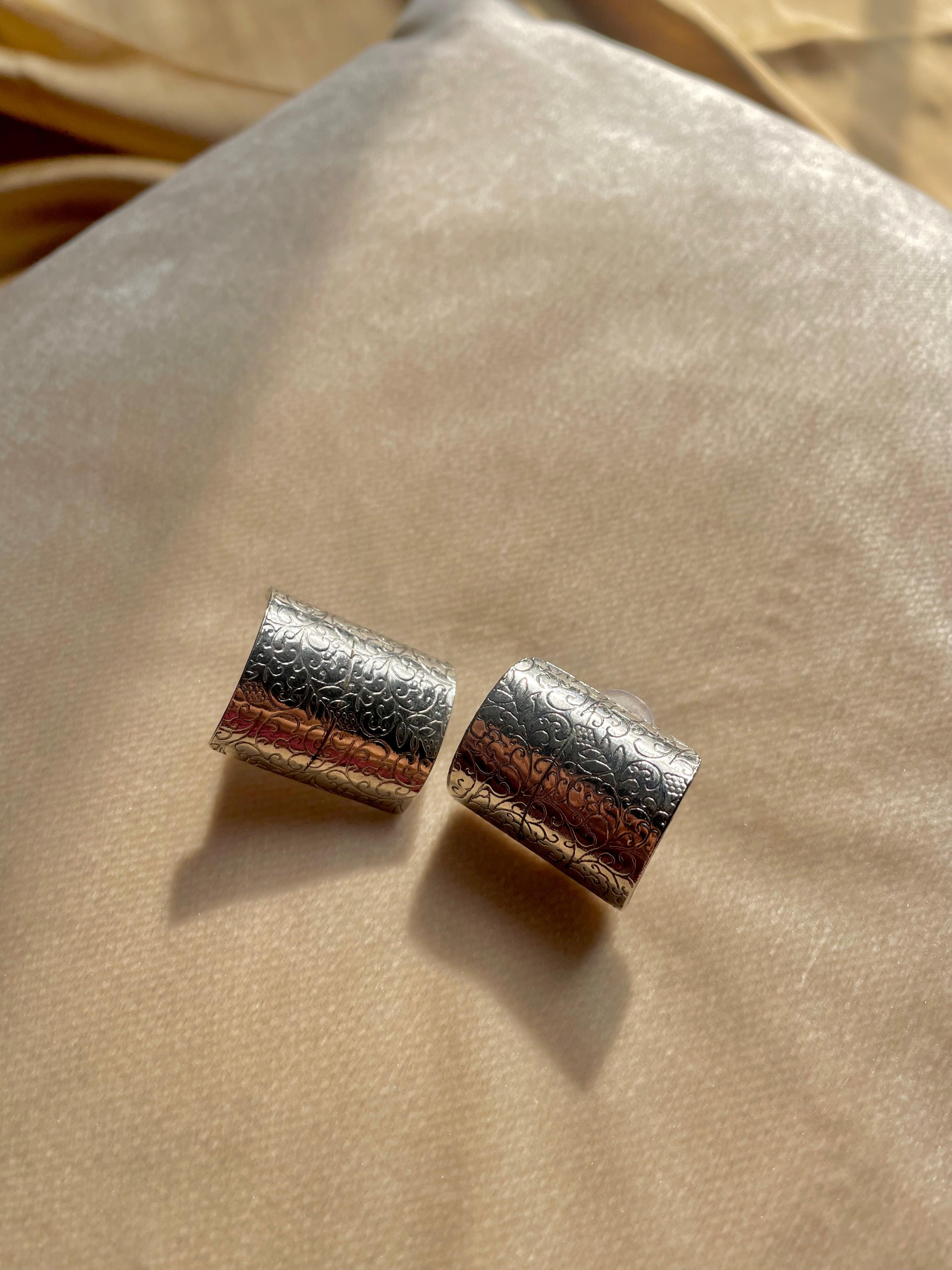 Hurf Silver Earrings