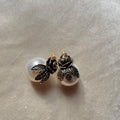 Rose White Pearl Studs