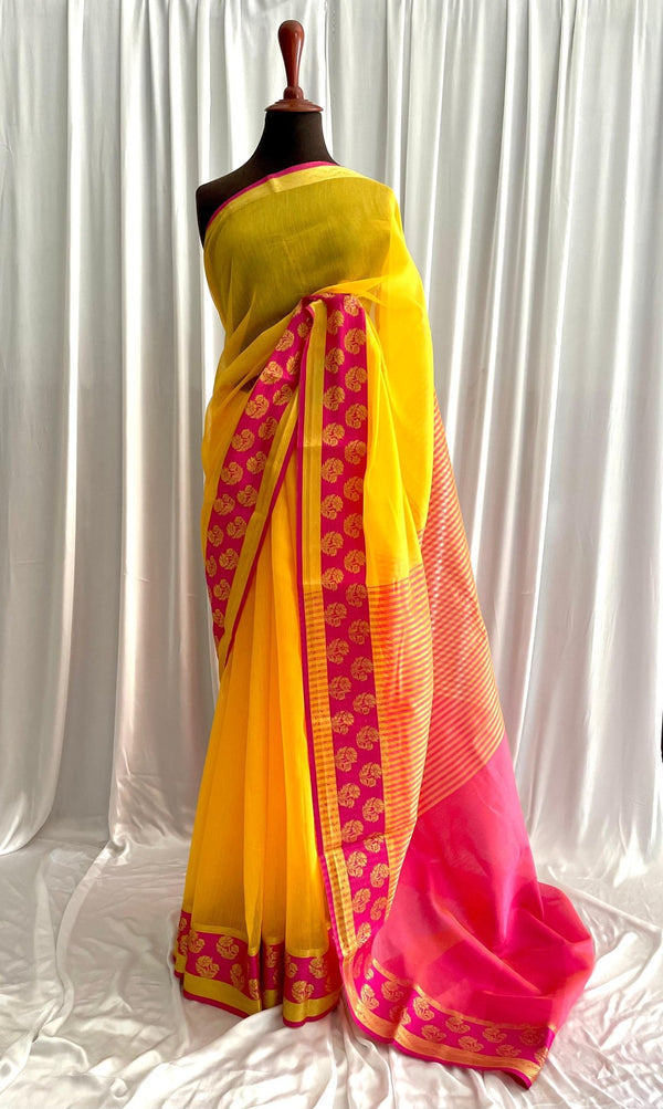 Dholki Cotton Silk: Chamak