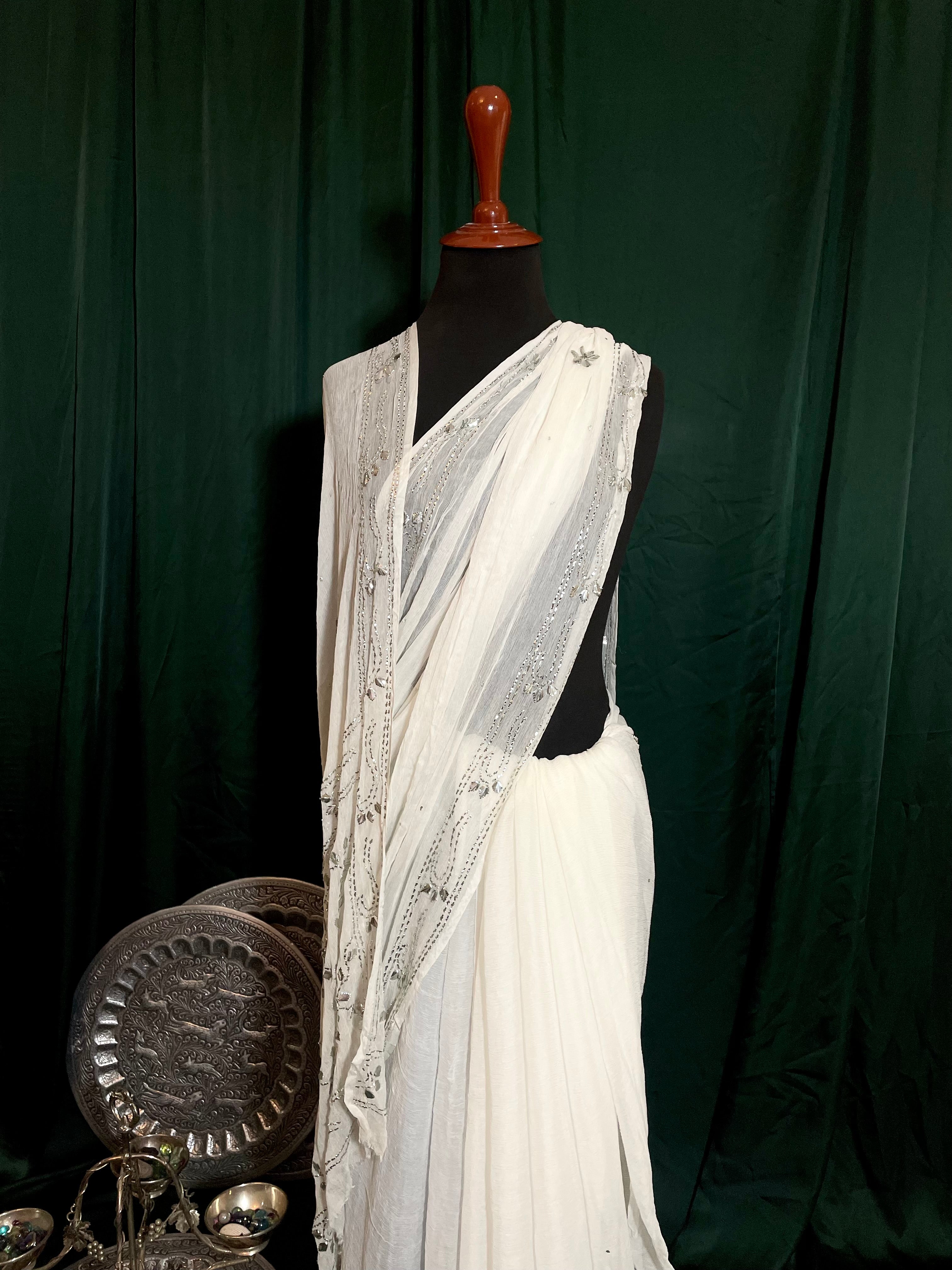 Alia Bhatt - Rani Collection: Moonstone Kamdani Muqaish