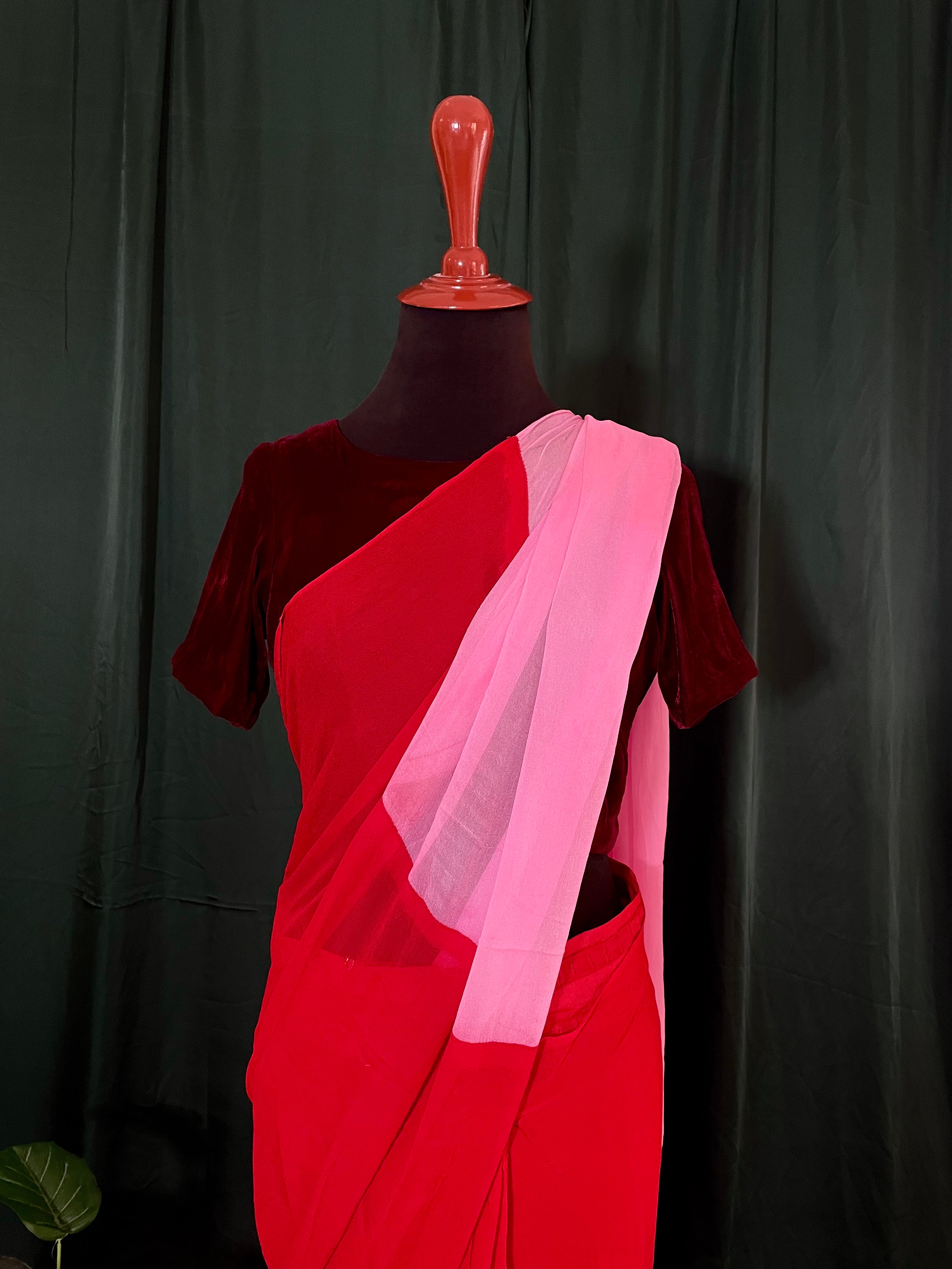 Alia Bhatt - Rani Collection: Pink Red