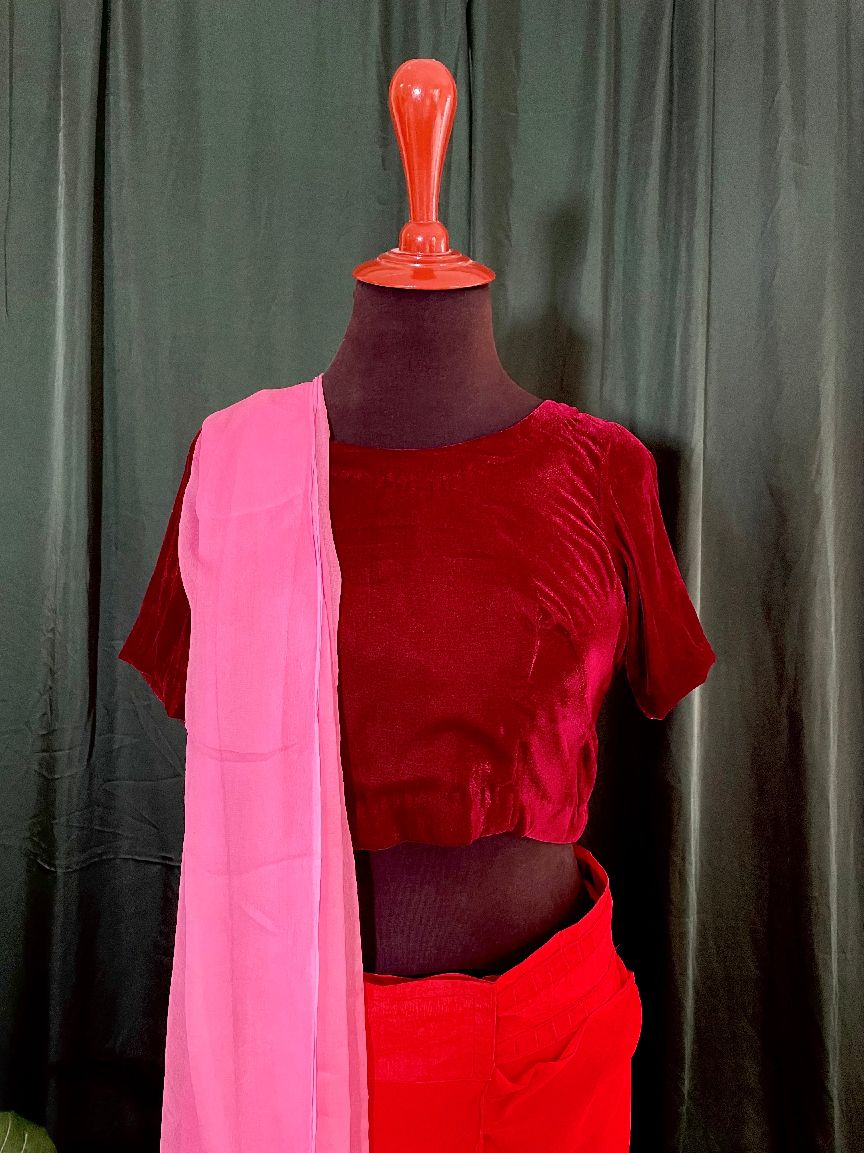 Alia Bhatt - Rani Collection: Pink Red