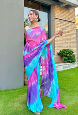 Tie & Dye: Cotton Candy Orchid