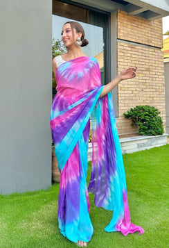 Tie & Dye: Cotton Candy Orchid