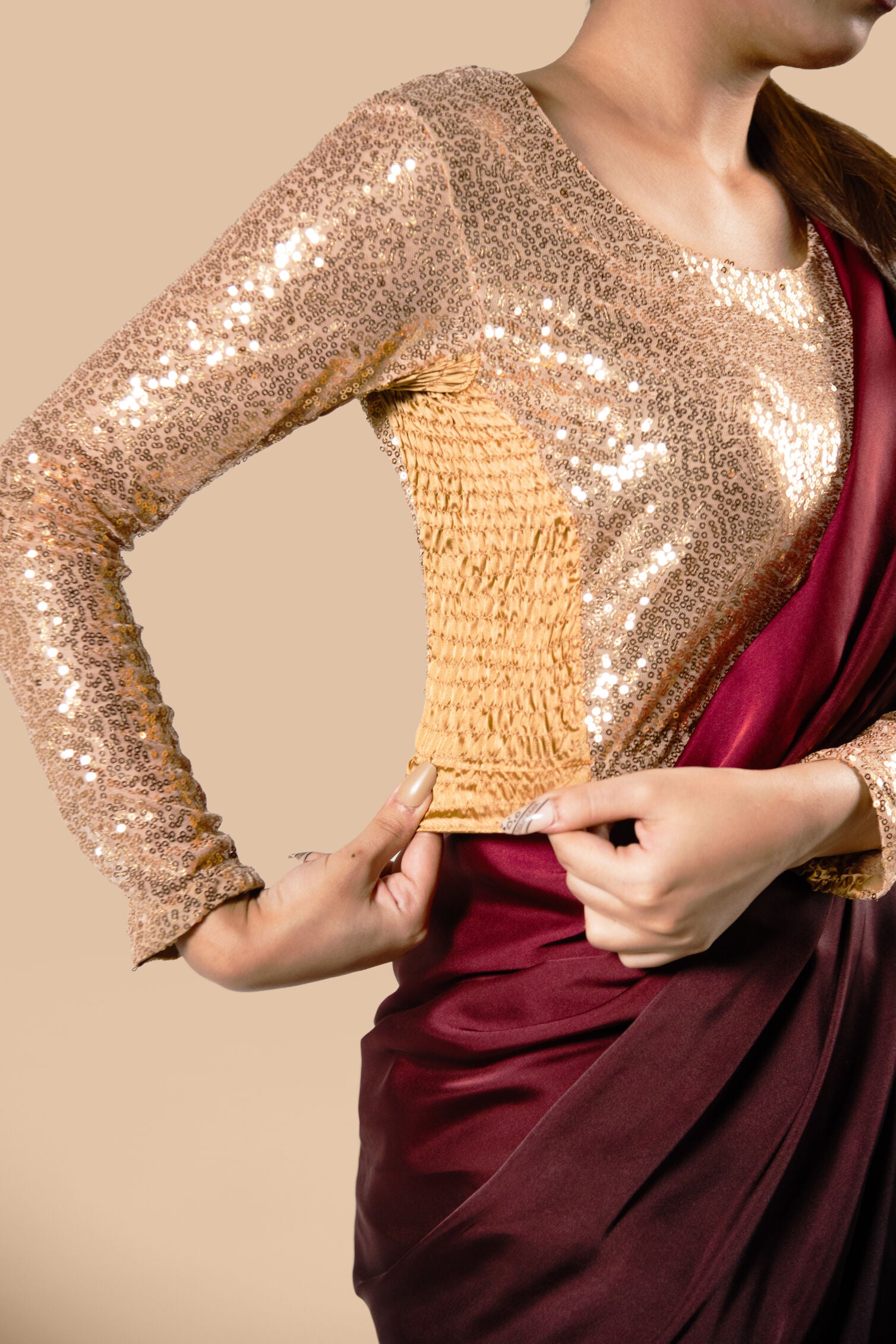 Stretch™️ Blouse - Sequin