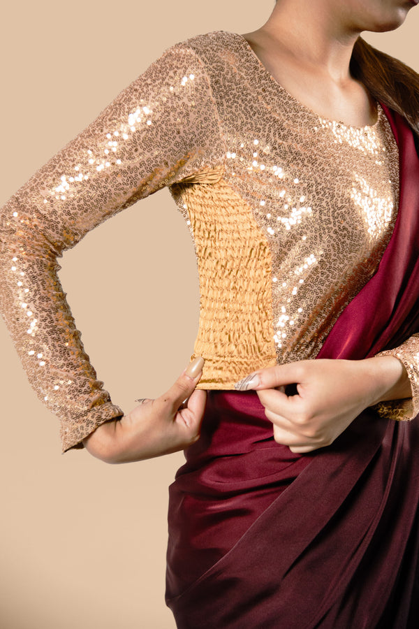 Stretch™️ Blouse - Sequin
