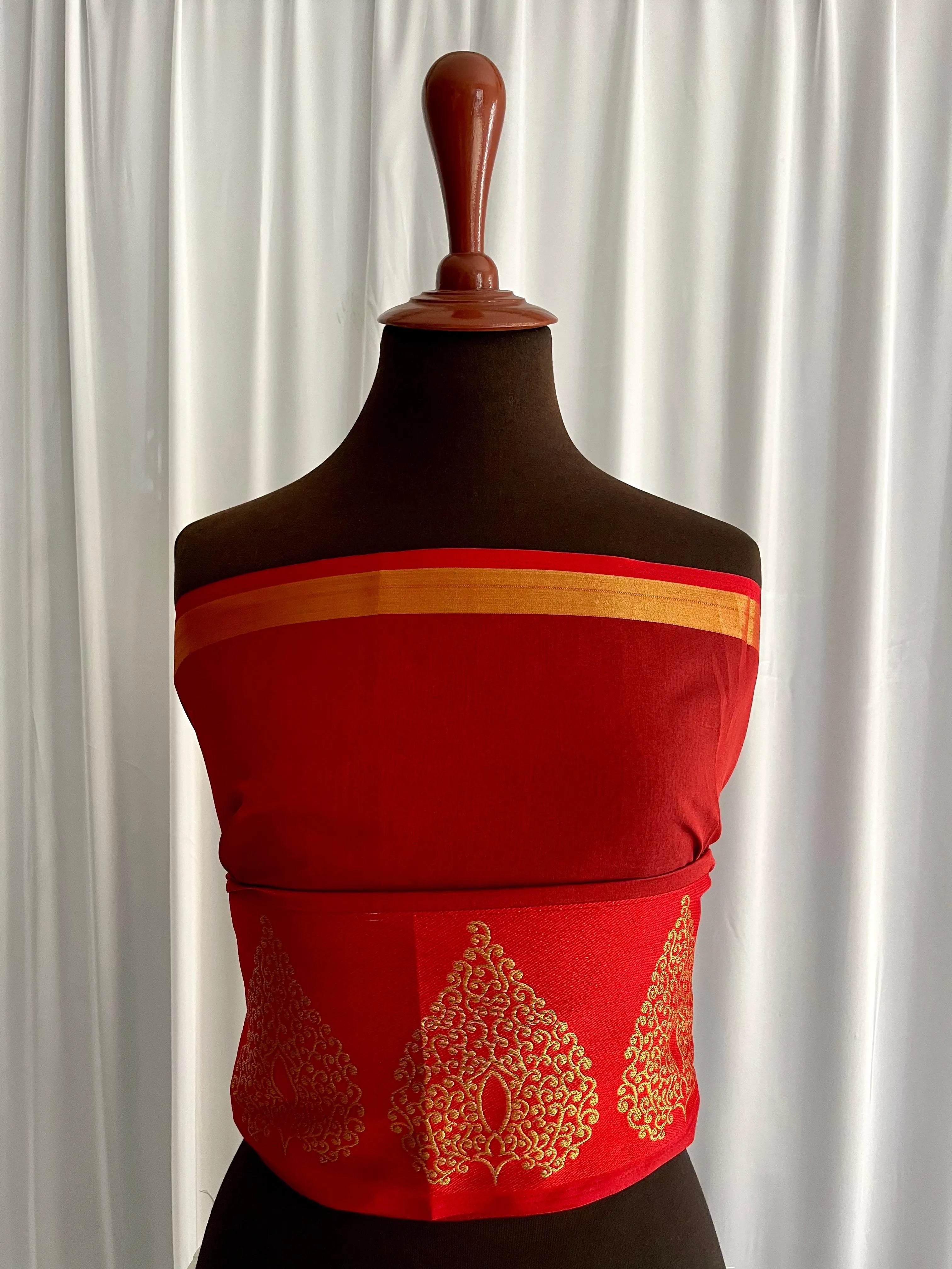 Legacy Cotton Silk: Paan Banaras