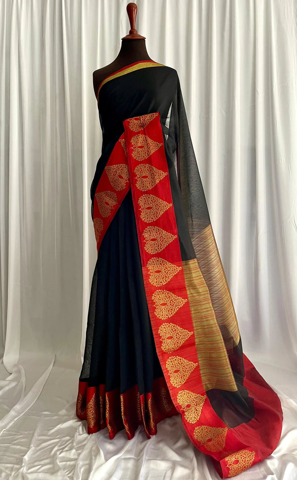 Legacy Cotton Silk: Paan Banaras
