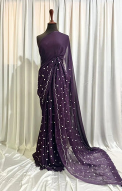 Embroidered Chiffon: Lyla