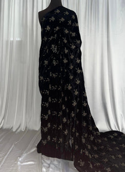 Nightfall Embroidered Velvet