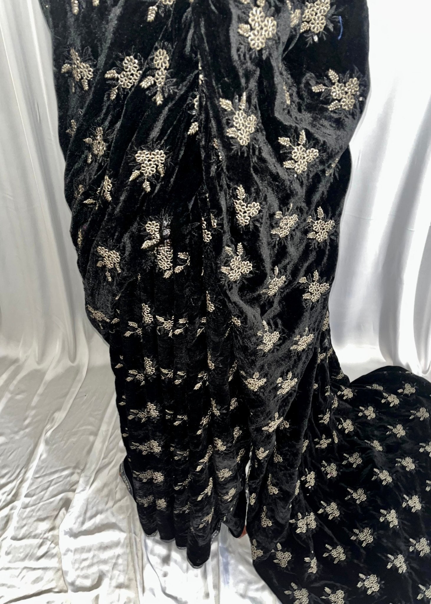 Nightfall Embroidered Velvet