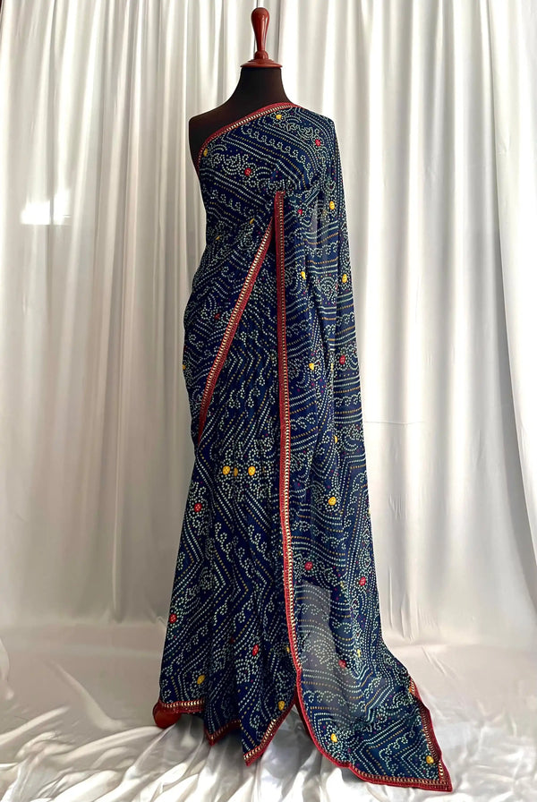 Chiffon Chunri: Nila
