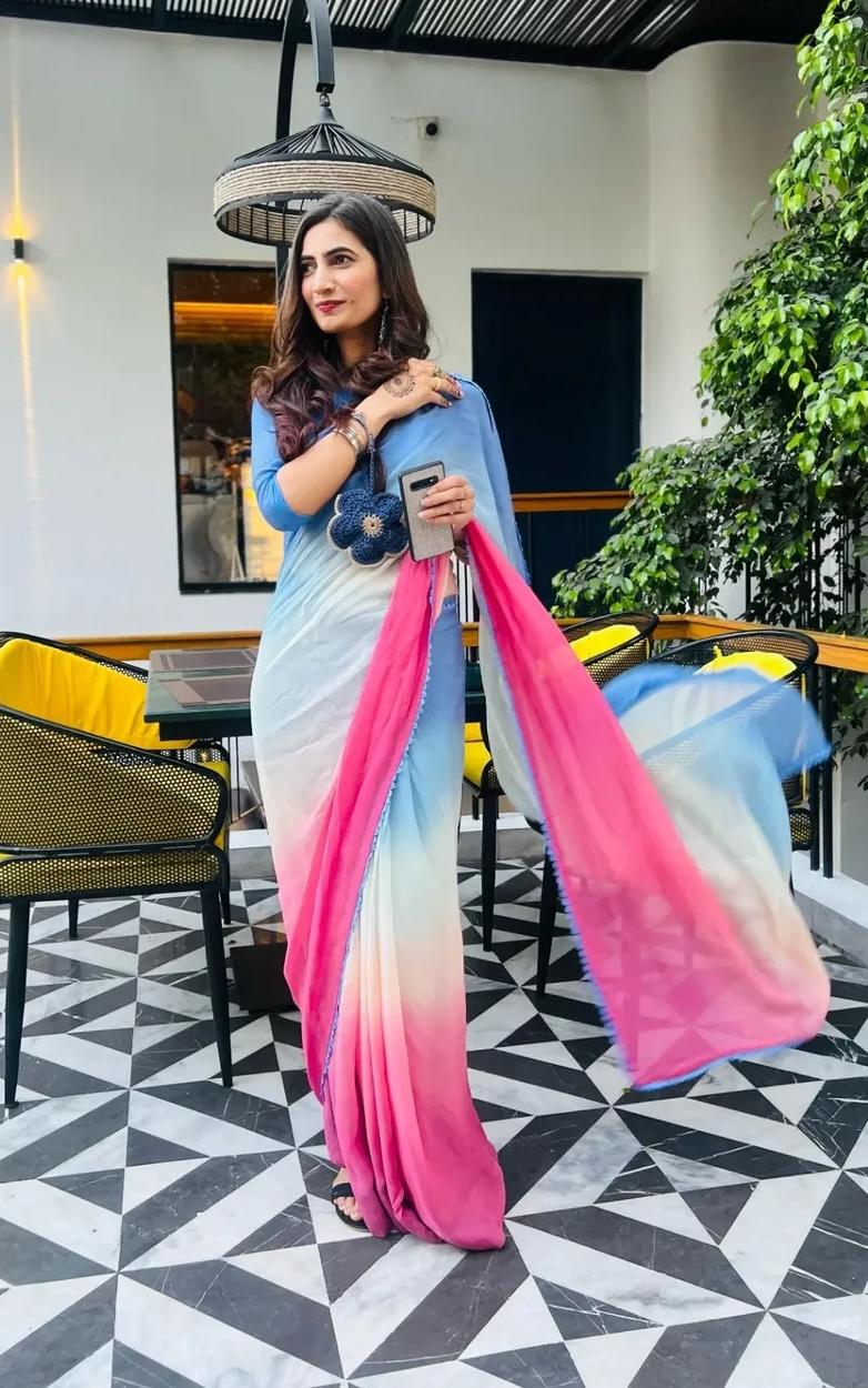 Ombre Pure Chiffon: Rani