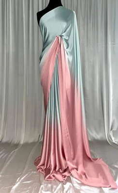 Blush Skies Ombré Silk
