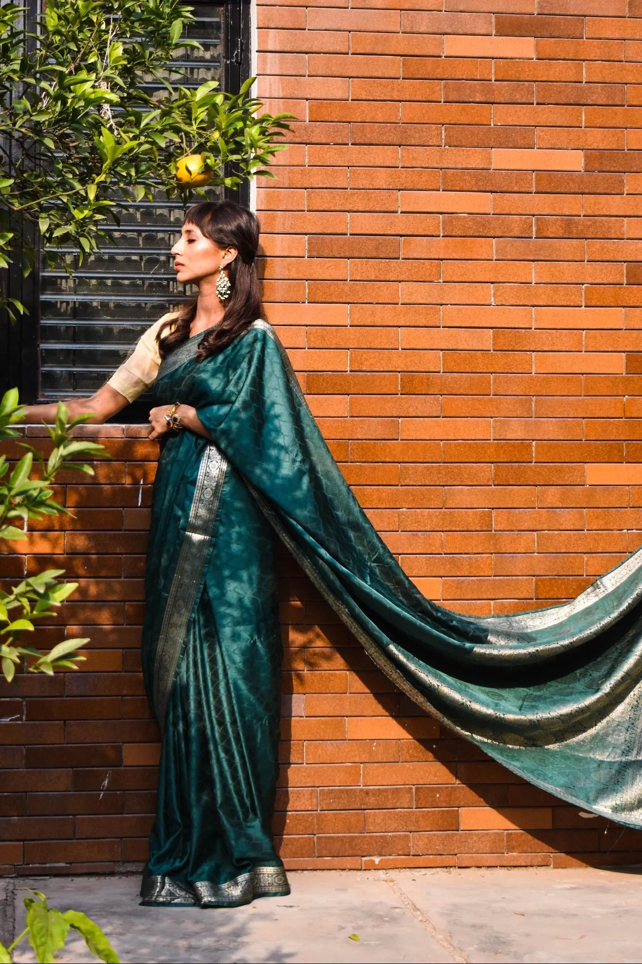 Regalia Banarsi Silks: Zamrud