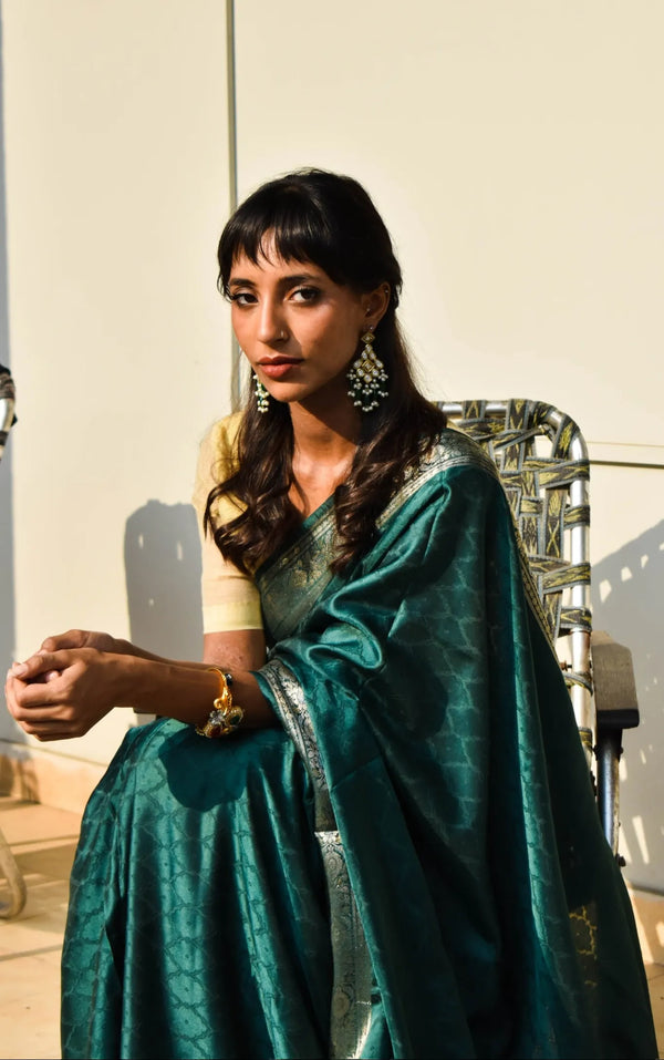 Regalia Banarsi Silks: Zamrud
