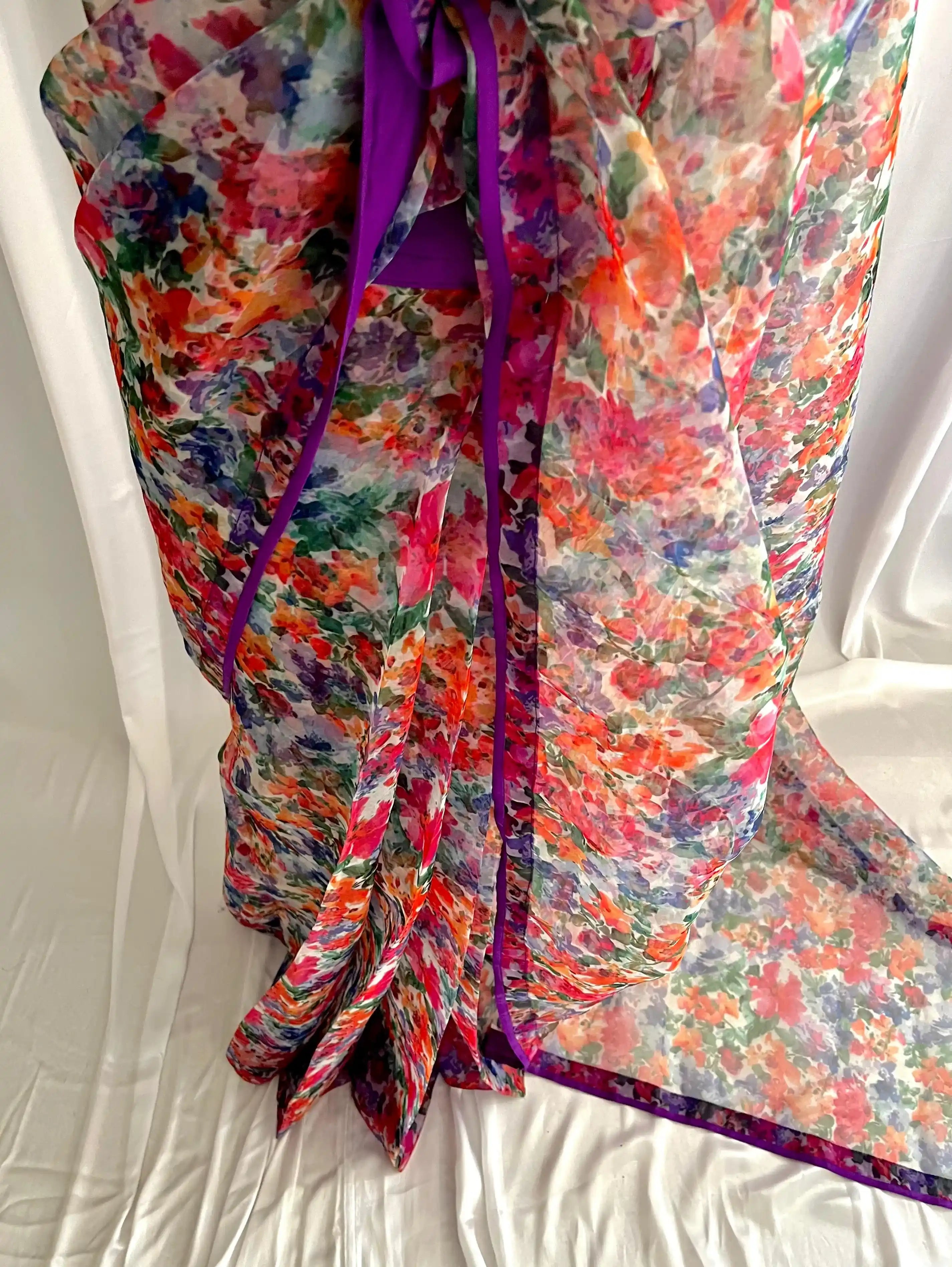 RTW - Digital Printed Organza: Reverie