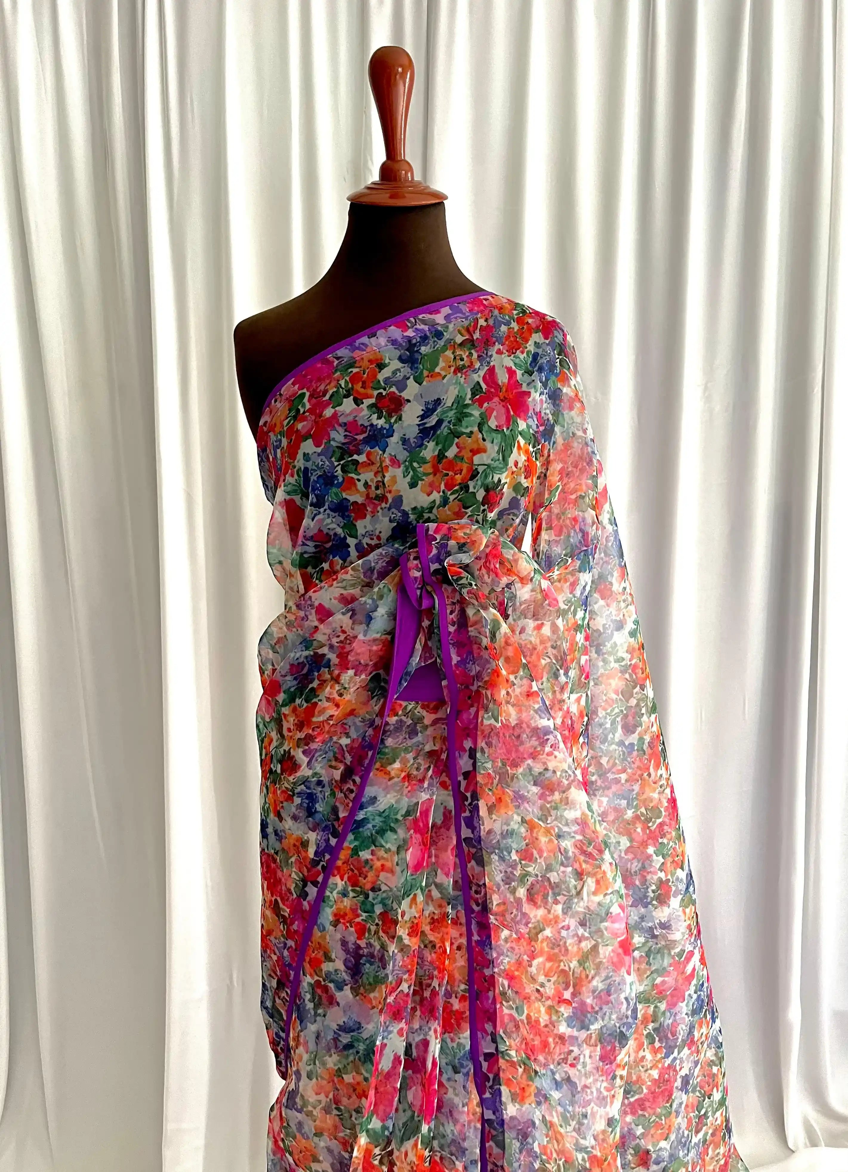 RTW - Digital Printed Organza: Reverie
