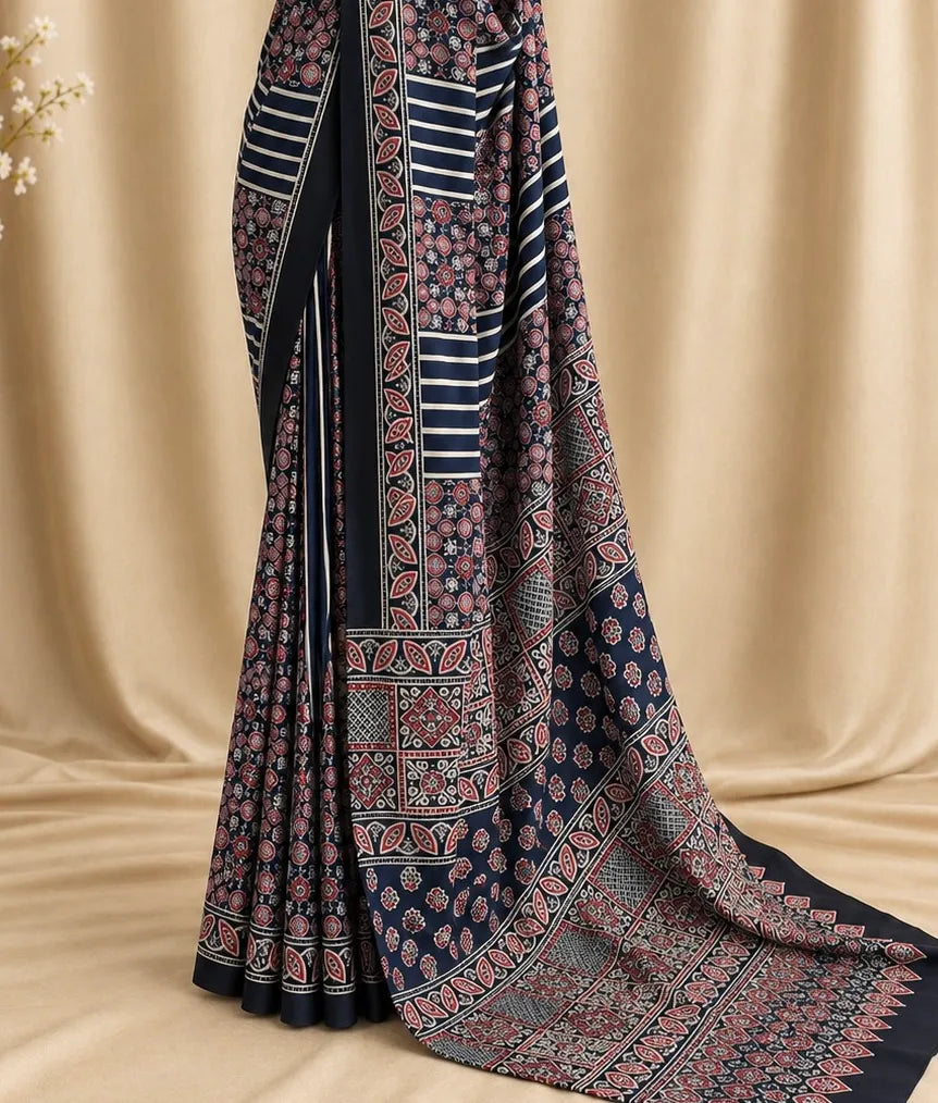 Printed Silk: Sahar