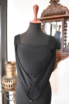 Sample - Cotton Blouse: Raven