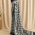 Printed Silk: Sapphire Lane