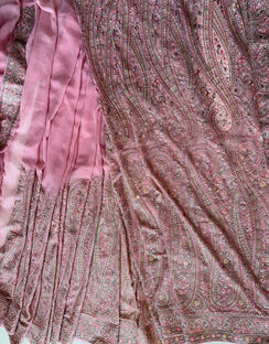 Pashmina Kashmiri Georgette: Séra