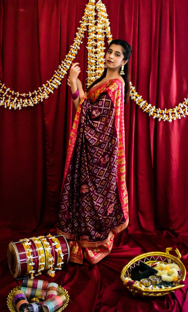 Shehnai Chunri Silks: Sona