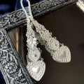 Silver Mirage Earrings