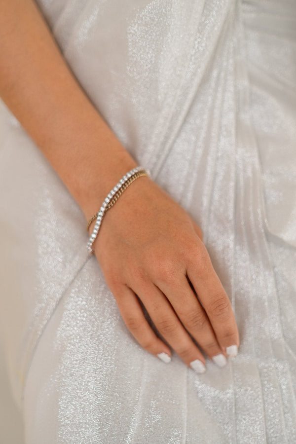 Silver Wristlet