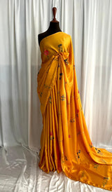 Hand-Blocked Silk: Solea