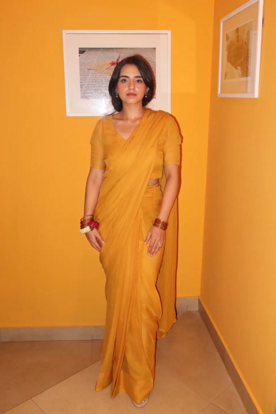 Solid Pure Chiffon: Amber