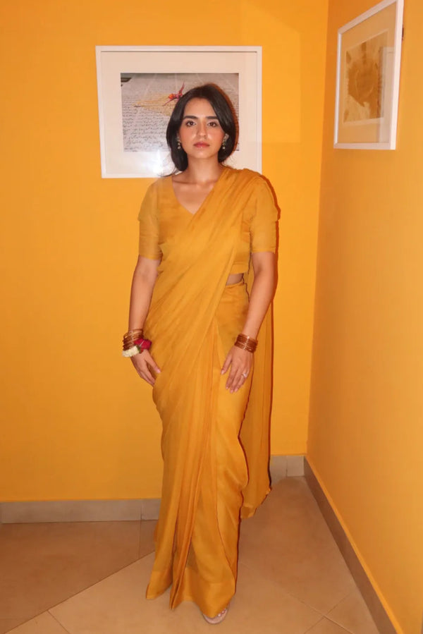 Solid Pure Chiffon: Amber