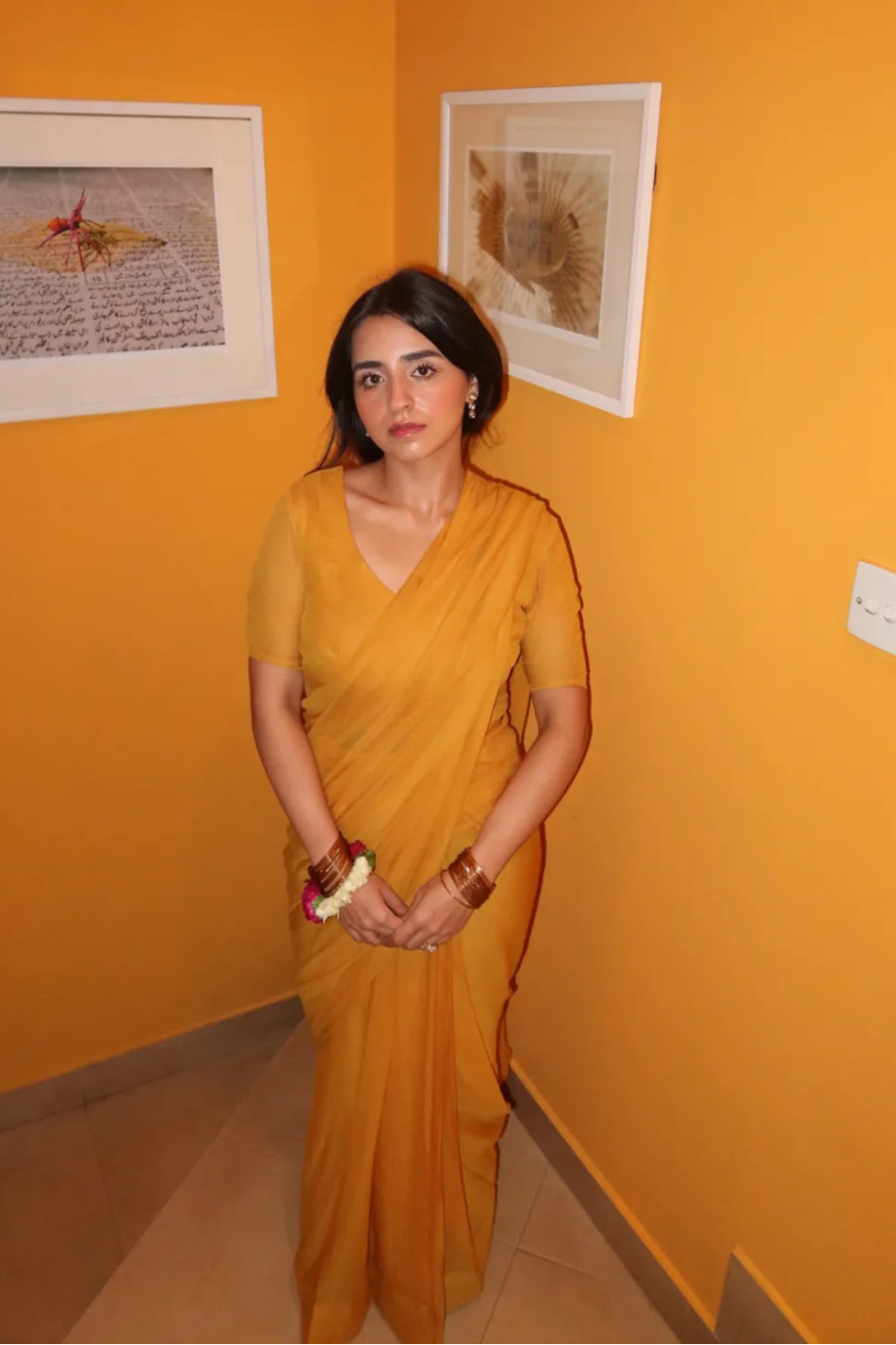 Solid Pure Chiffon: Amber