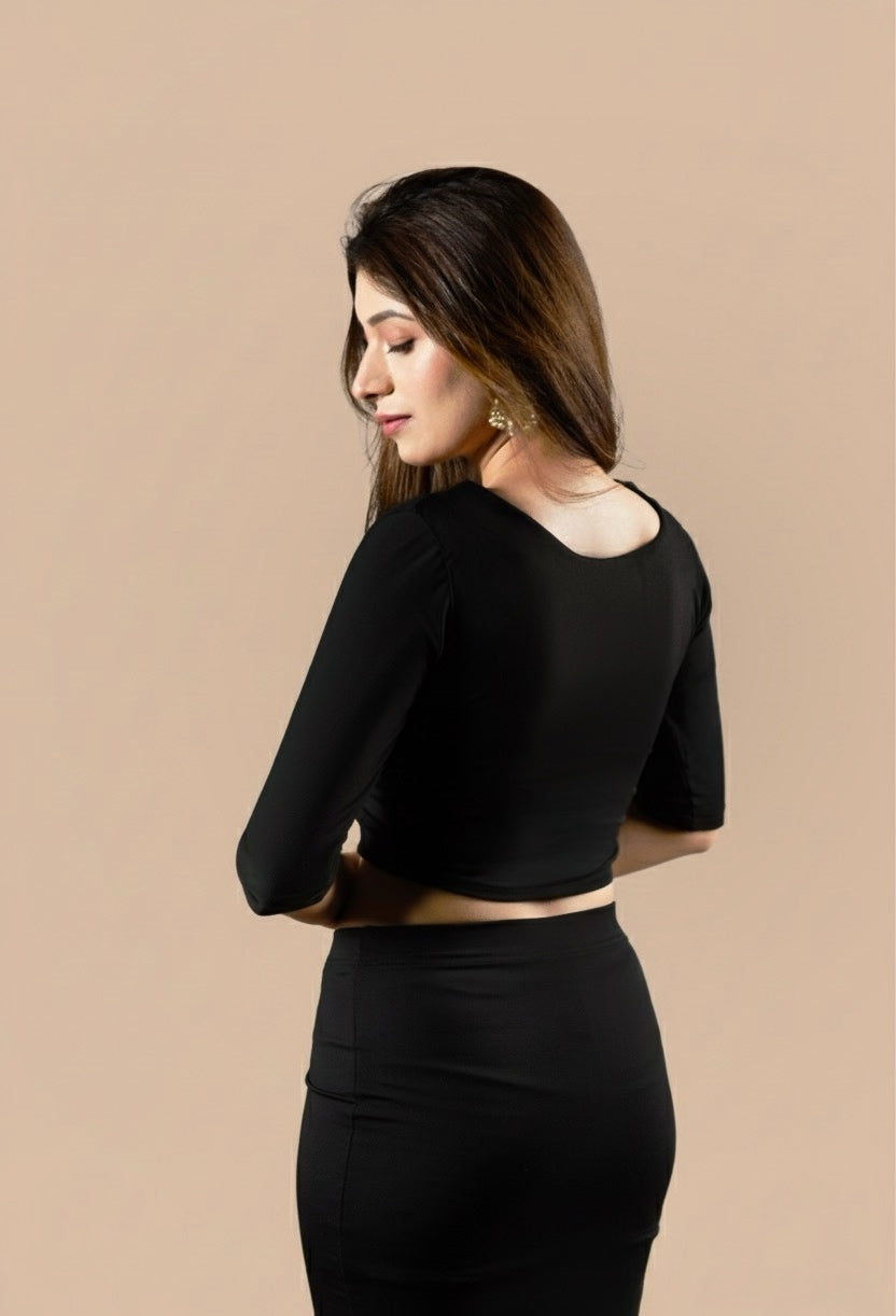 Stretch™️ Blouse - Black