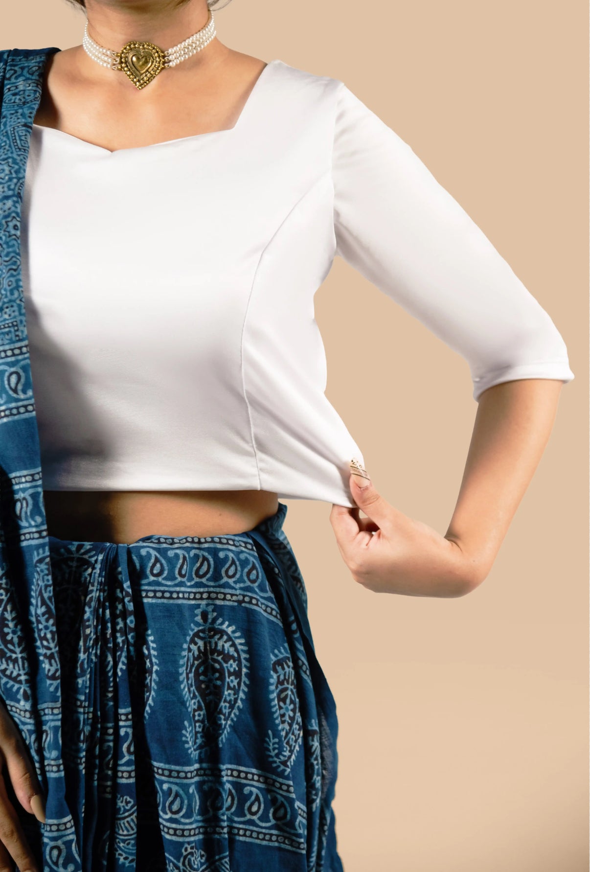 Stretch™️ Blouse - White