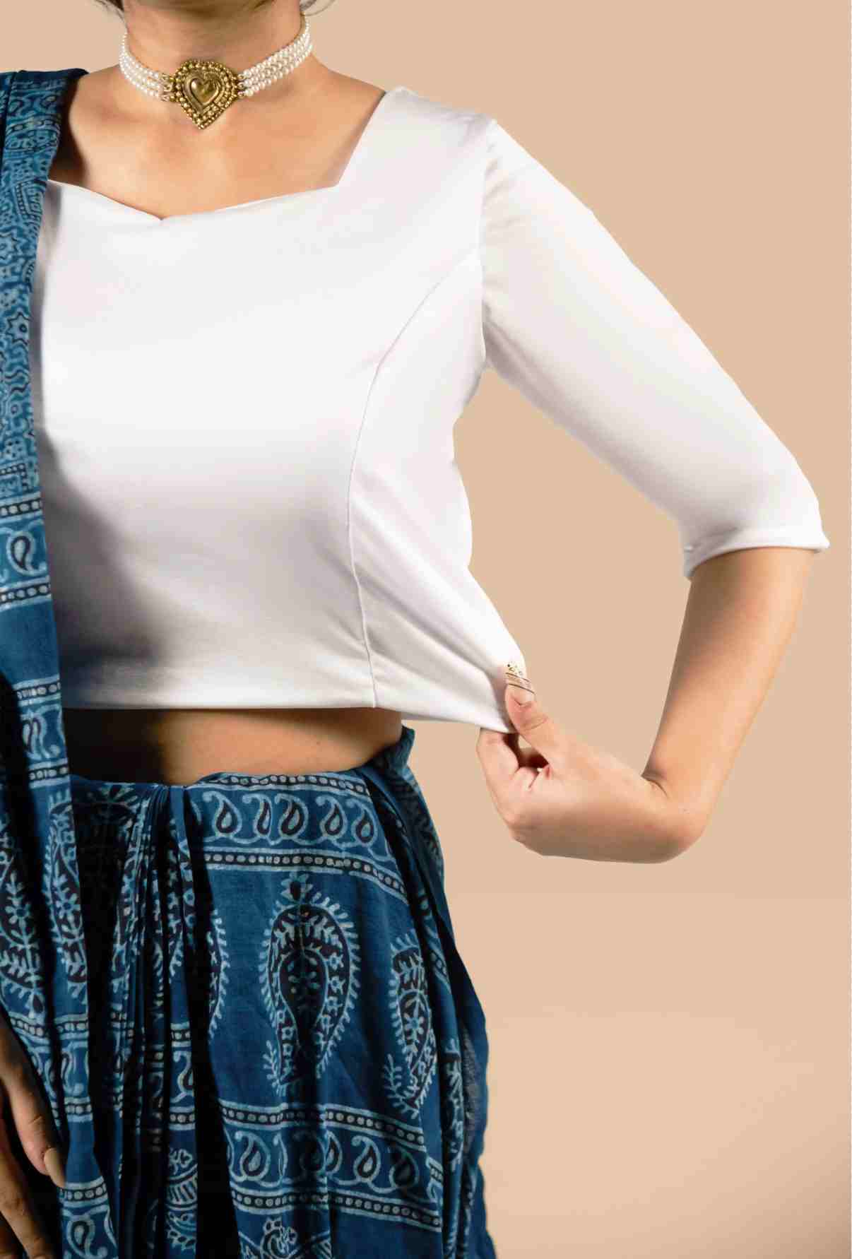 Stretch™️ Blouse - White
