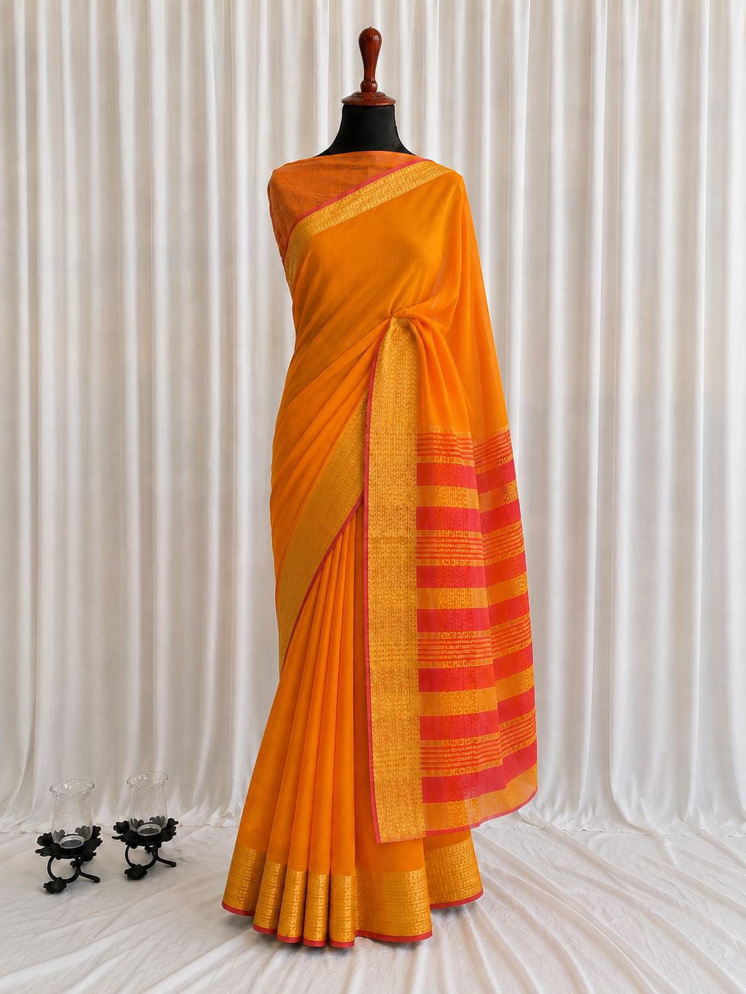 Dholki Cotton Silk: Swara
