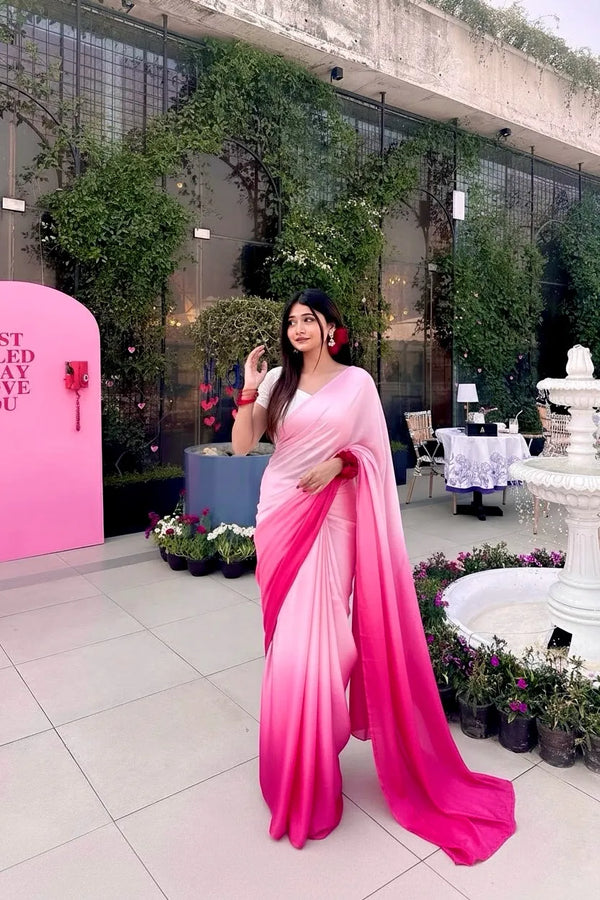 Ombré Silks: Tea Pink