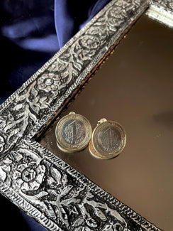Vintage Coin Studs