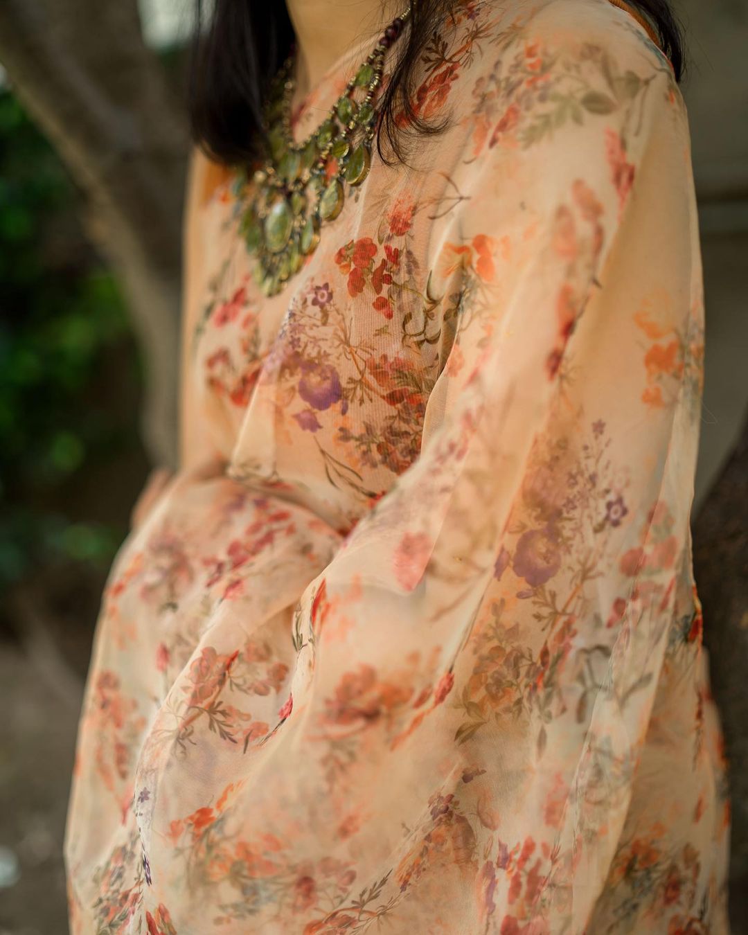 Digital-Printed: Vintage Orchid