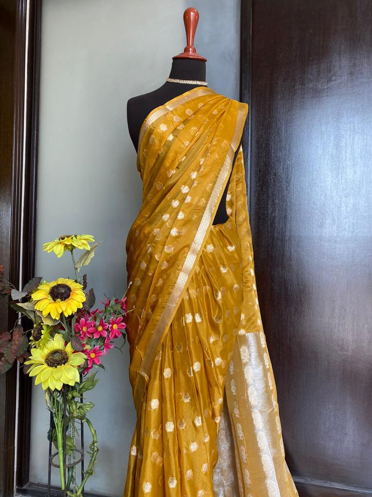 Khaddi Banarsi Chiffon: Mayun