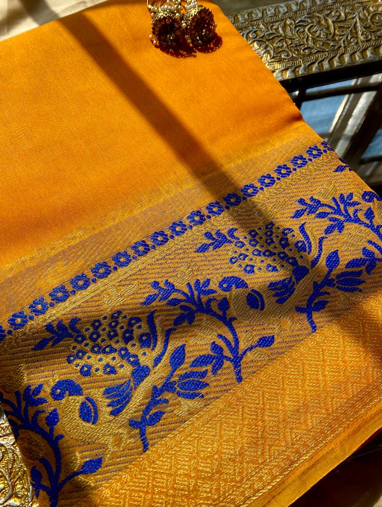 Dholki Cotton Silk