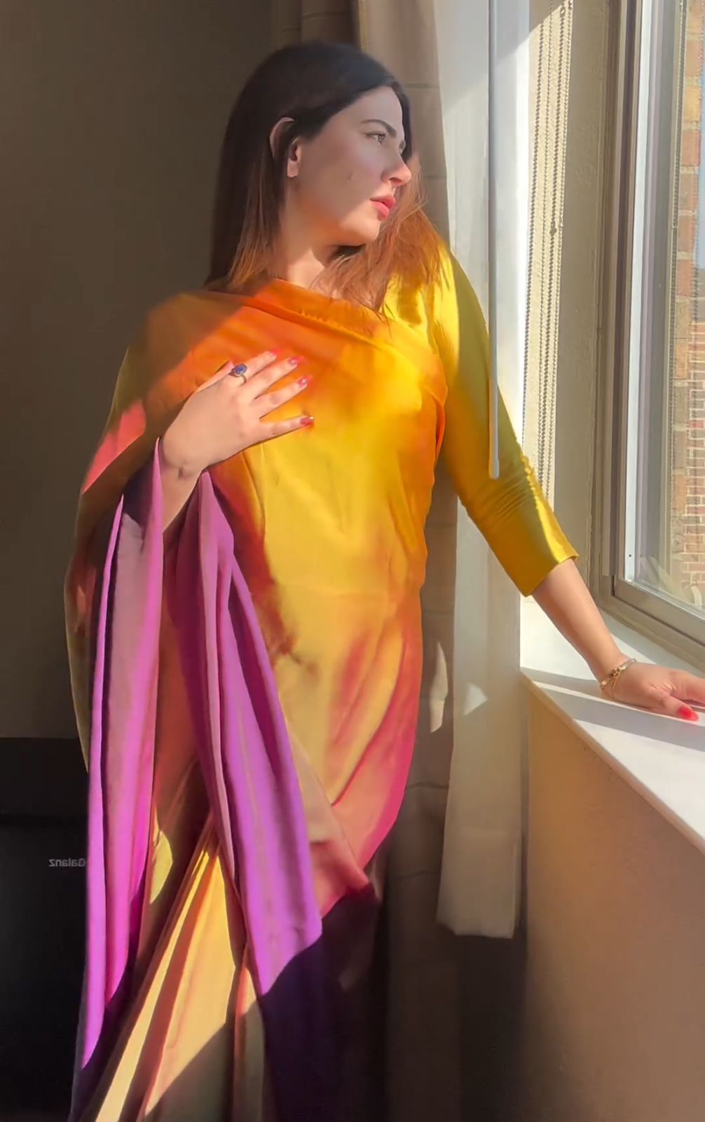 Sample Sale - Ombré Silks: Sunset