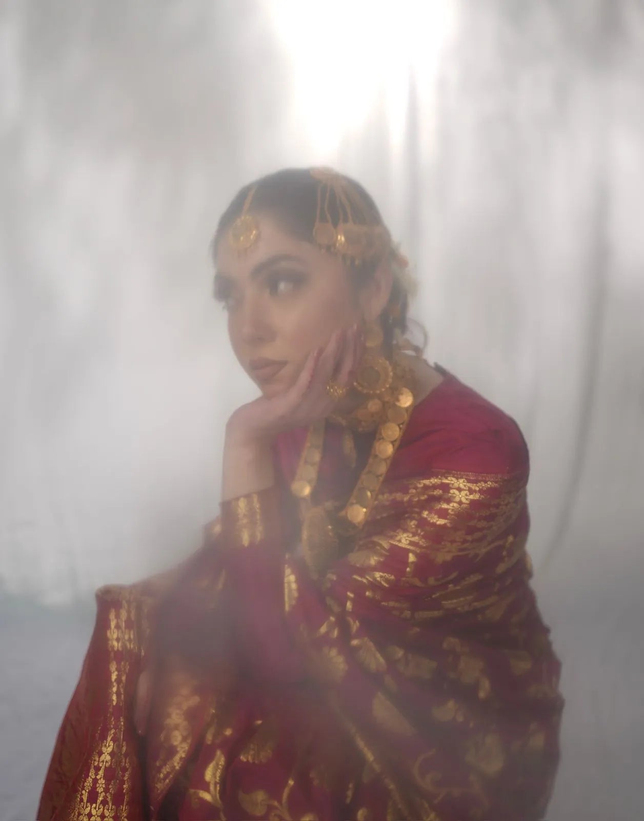 Jaan-E-Jahan - Banarasi: Laal Ishq (Stitched Blouse)