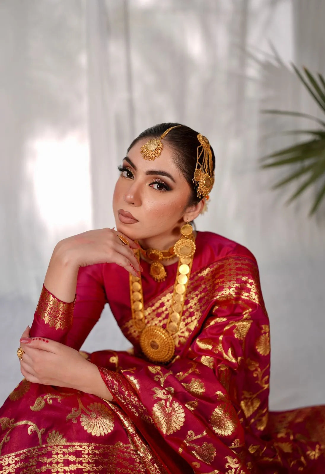 Jaan-E-Jahan - Banarasi: Laal Ishq (Stitched Blouse)