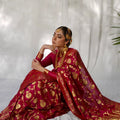 Jaan-E-Jahan - Banarasi: Laal Ishq (Stitched Blouse)