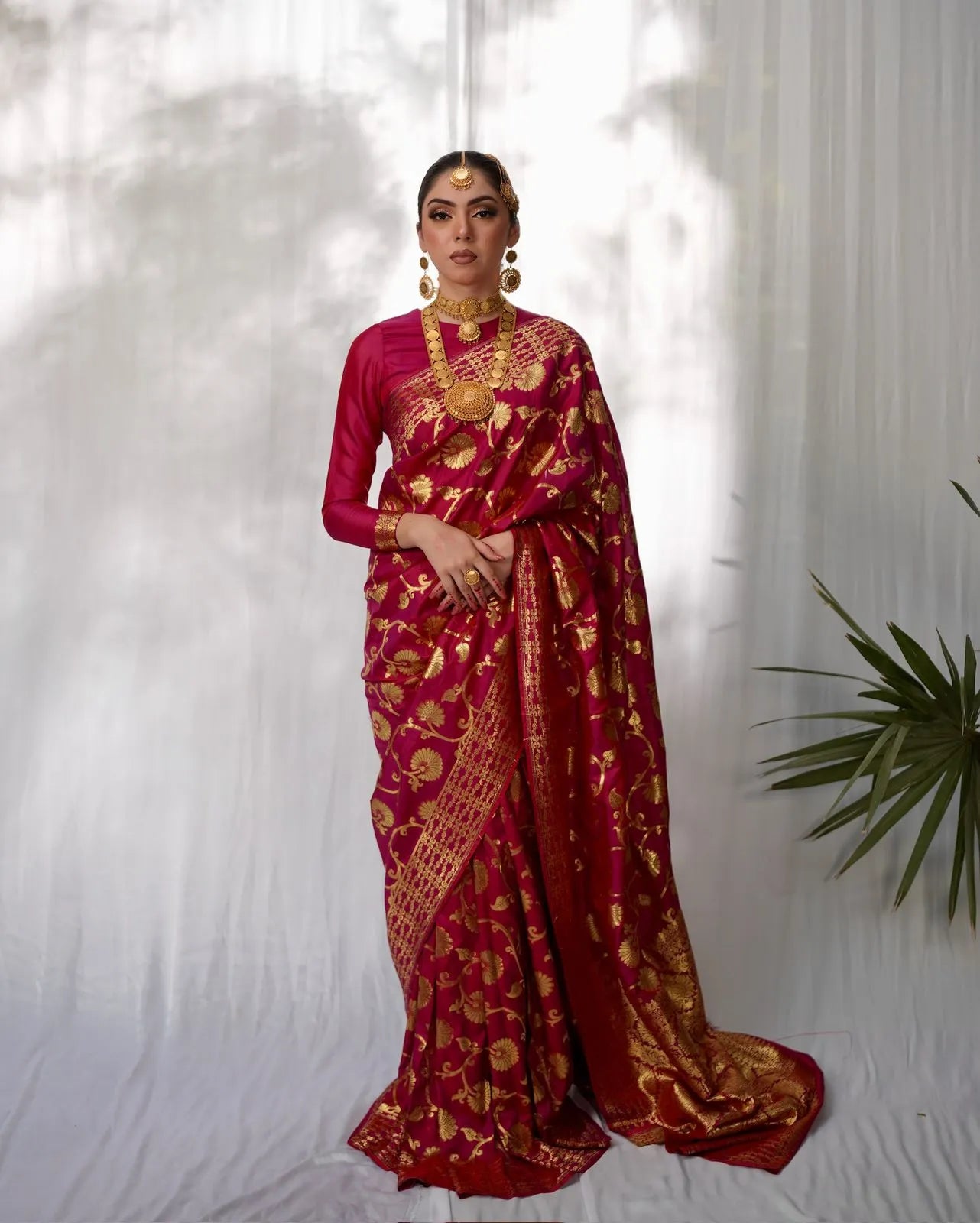 Jaan-E-Jahan - Banarasi: Laal Ishq (Stitched Blouse)